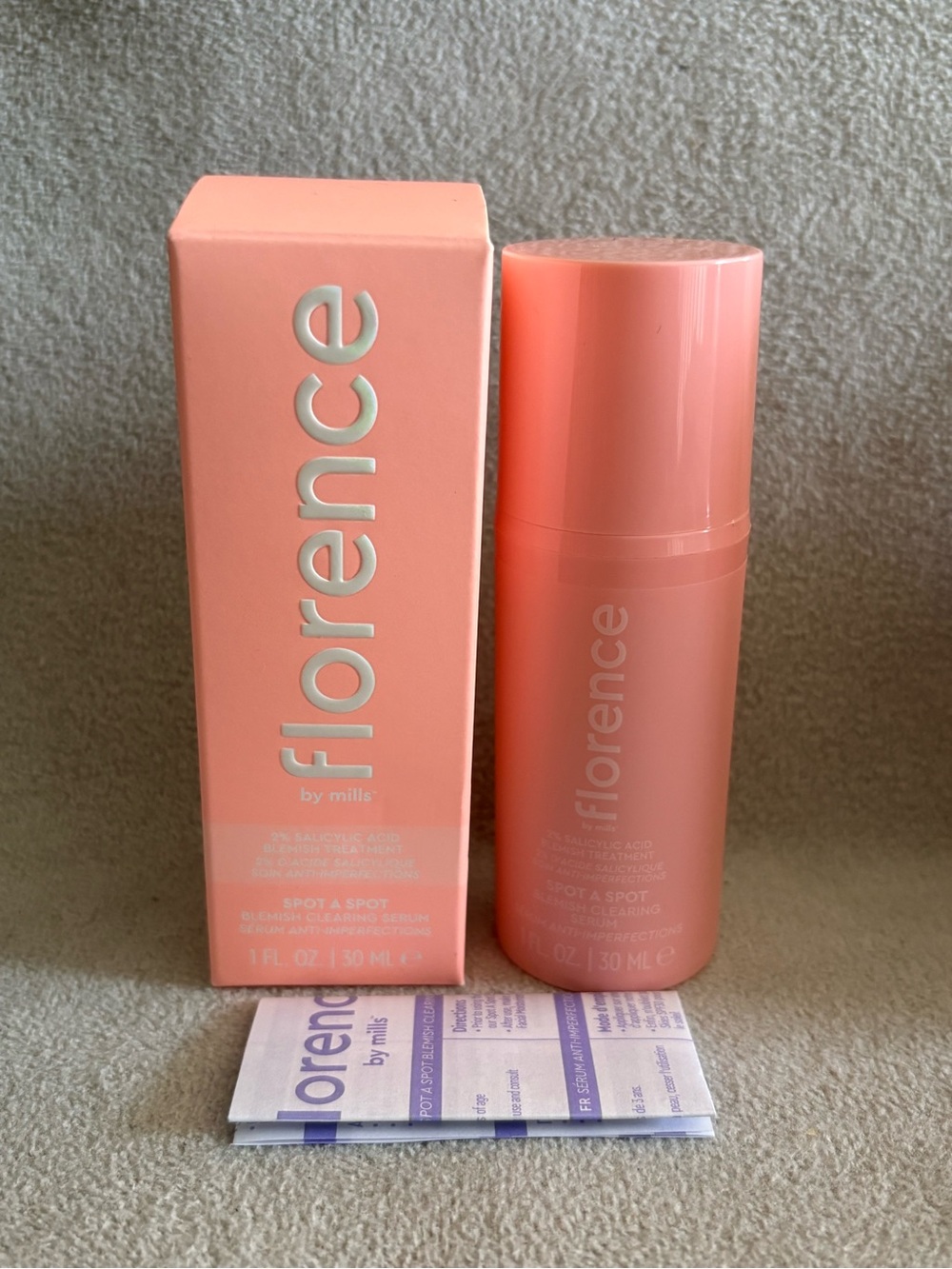 Florence by Mills Spot & Spot Correcting Serum 1 fl oz. 30ml Brand New in Box!!